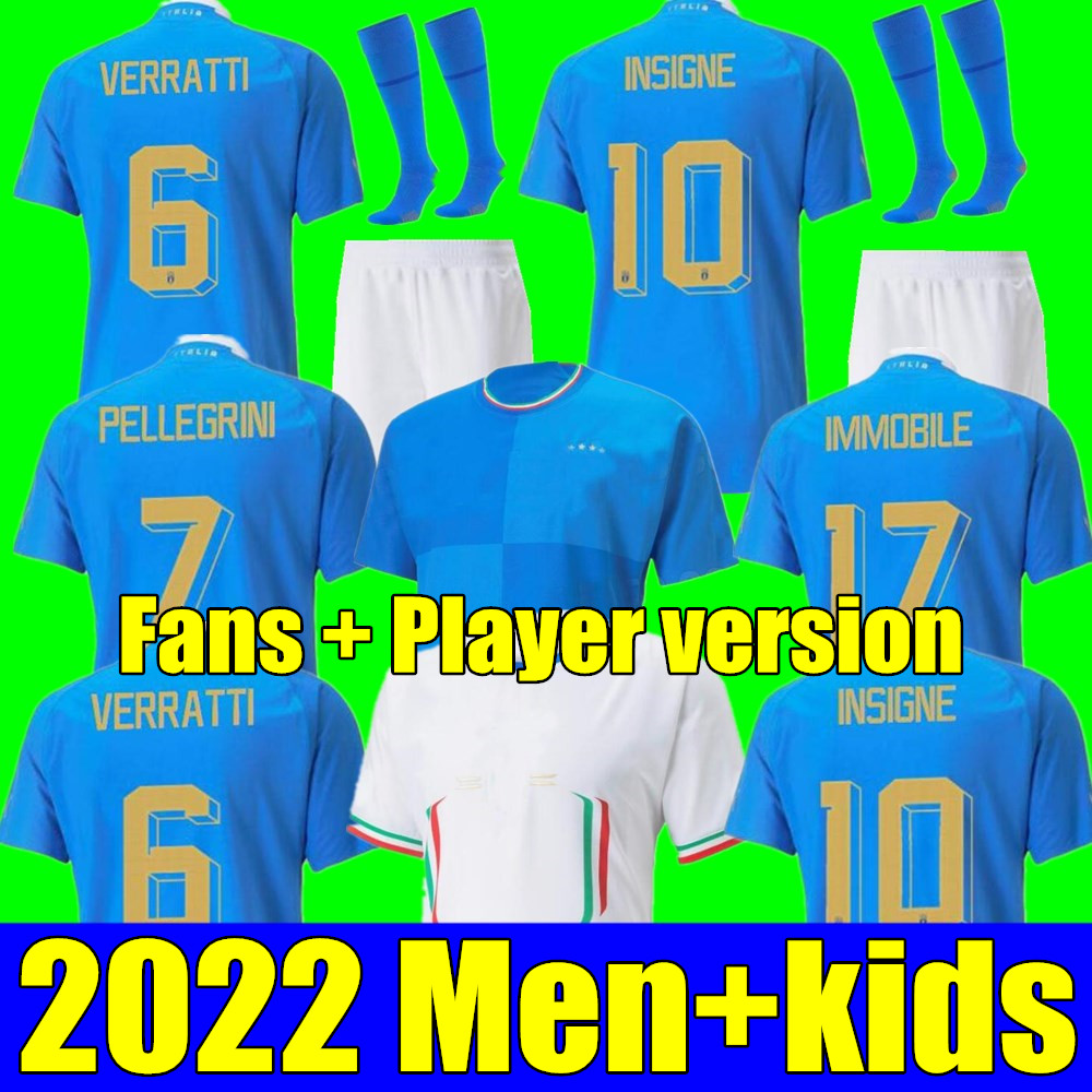 New 2022 2023 soccer Jersey home away 22 23 JORGINHO ITALYS SHAARAWY BONUCCI INSIGNE BERNARDESCHI Italia Adult men kids kit youth boys FOOTBALL SHIRTS, Kids home+socks
New 2022 2023 soccer Jersey home away 22 23 JORGINHO ITALYS SHAARAWY BONUCCI INSIGNE BERNARDESCHI Italia Adult men kids kit youth boys FOOTBALL SHIRTS, Kids home+socks