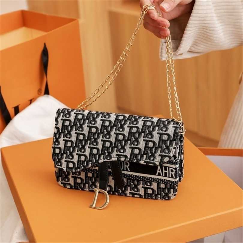 10% OFF 2023 Designer bag high quality trendy bags women net red canvas waist women's One Messenger versatile printed small chest, Black 
10% OFF 2023 Designer bag high quality trendy bags women net red canvas waist women's One Messenger versatile printed small chest, Black