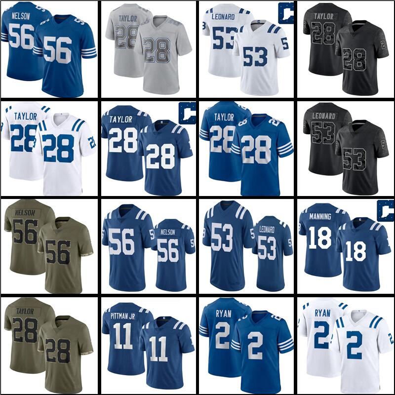 2 Matt Ryan 53 Darius Leonard Jersey Football Peyton Manning 28 Jonathan Taylor Michael Pittman Jr Jerseys Quenton Nelson Rodrigo Blankenship DeForest Buckner PAYE, Men jersey
2 Matt Ryan 53 Darius Leonard Jersey Football Peyton Manning 28 Jonathan Taylor Michael Pittman Jr Jerseys Quenton Nelson Rodrigo Blankenship DeForest Buckner PAYE, Men jersey