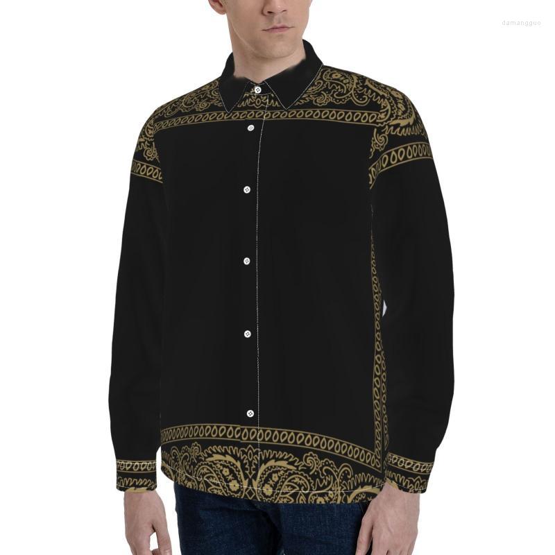 Men's Casual Shirts Men's British Style Tuxedo Plus Size Loose Flower Shirt Bandana Design Men Long Sleeve Office Printed Undertake, 442030306
Men's Casual Shirts Men's British Style Tuxedo Plus Size Loose Flower Shirt Bandana Design Men Long Sleeve Office Printed Undertake, 442030306