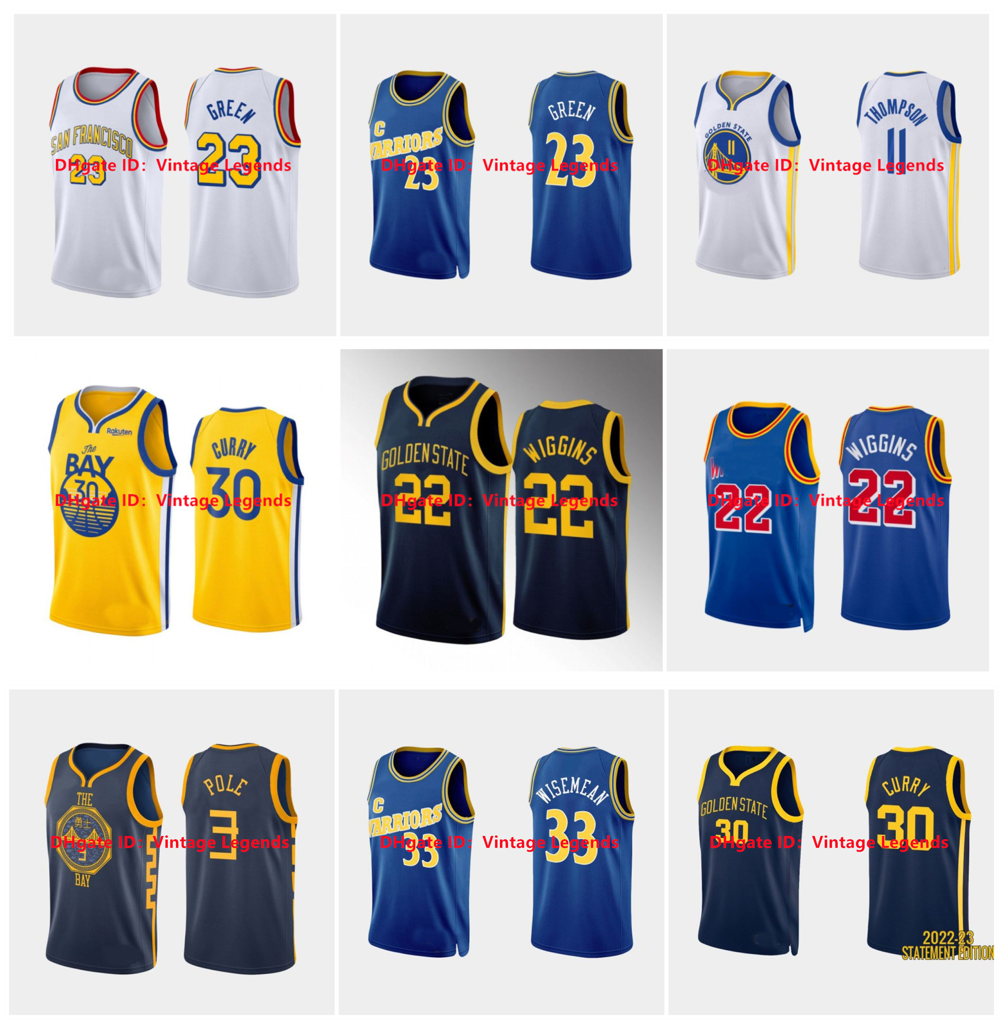 Stephen Curry Golden Basketball Jersey 2022-23 Classic State Warriores Andrew Wiggins Klay Thompson Poole Draymond Green James Wiseman JaMychal Green DiVincenzo, As pic
Stephen Curry Golden Basketball Jersey 2022-23 Classic State Warriores Andrew Wiggins Klay Thompson Poole Draymond Green James Wiseman JaMychal Green DiVincenzo, As pic