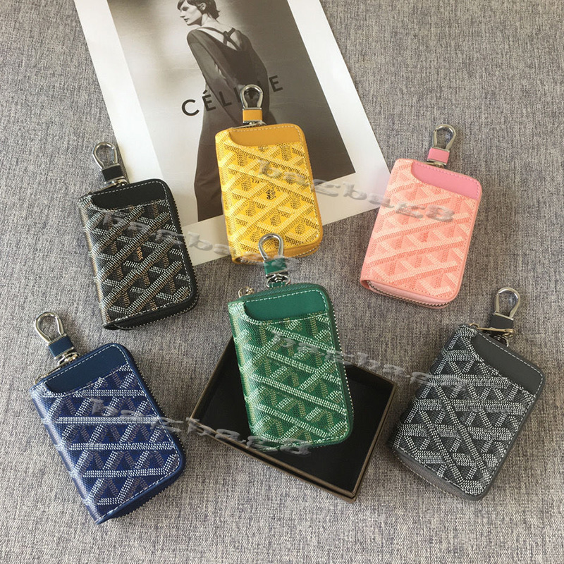 Designer Men's and Women's GOYS Key Wallet 5A To quality luxurys Fashion Coin Purse Card Holder Leather Zipper Bag Calf Accessories wholesale Holders, Pink
Designer Men's and Women's GOYS Key Wallet 5A To quality luxurys Fashion Coin Purse Card Holder Leather Zipper Bag Calf Accessories wholesale Holders, Pink