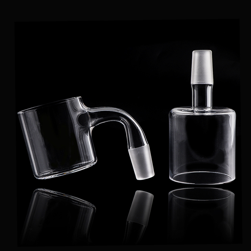 Smoke Proxy Quartz Adapter 10mm 14mm 18mm Frosted Joints Suitfor Glass Water Bongs Dab Rigs