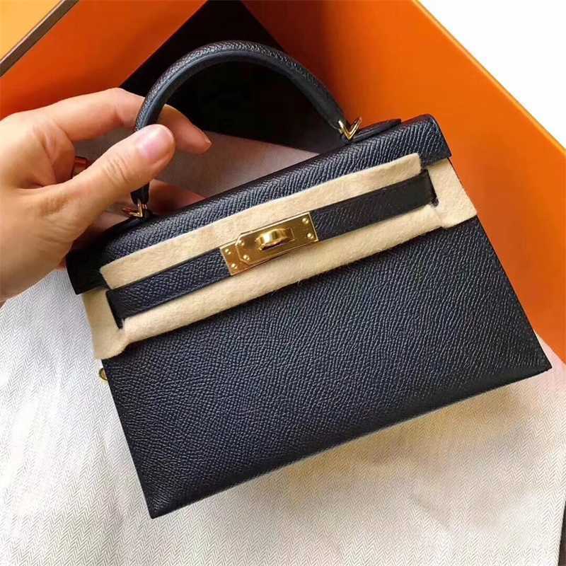 Designer Bags Herme Handbags Keily 2022 New Second Generation Mini Leather Messenger Small Cow Single Shoulder Handbag, Dark night black gold button
Designer Bags Herme Handbags Keily 2022 New Second Generation Mini Leather Messenger Small Cow Single Shoulder Handbag, Dark night black gold button