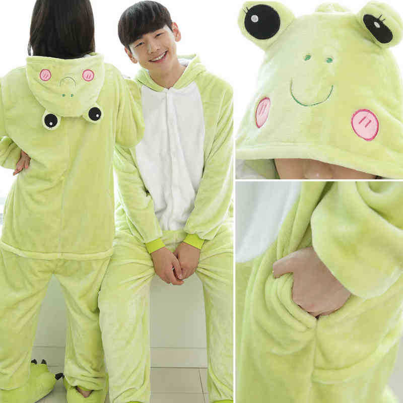 Adult Women Men Onesies Frog Cosplay Come Halloween Party dress Flannel fleece Pajamas Couple Pyjamas Winter Warm Sleepwear L220609, Kid frog costume
Adult Women Men Onesies Frog Cosplay Come Halloween Party dress Flannel fleece Pajamas Couple Pyjamas Winter Warm Sleepwear L220609, Kid frog costume