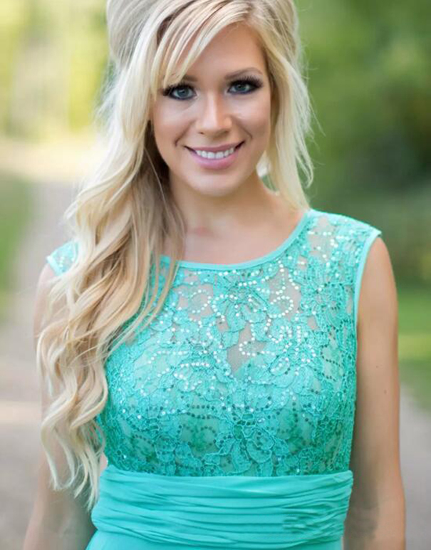 New Aqua Country Bridesmaids Dresses Lace Top Bodice or Length Chiffon Cheap Beach Maid of Honor Prom Party Gowns Plus Size Custom