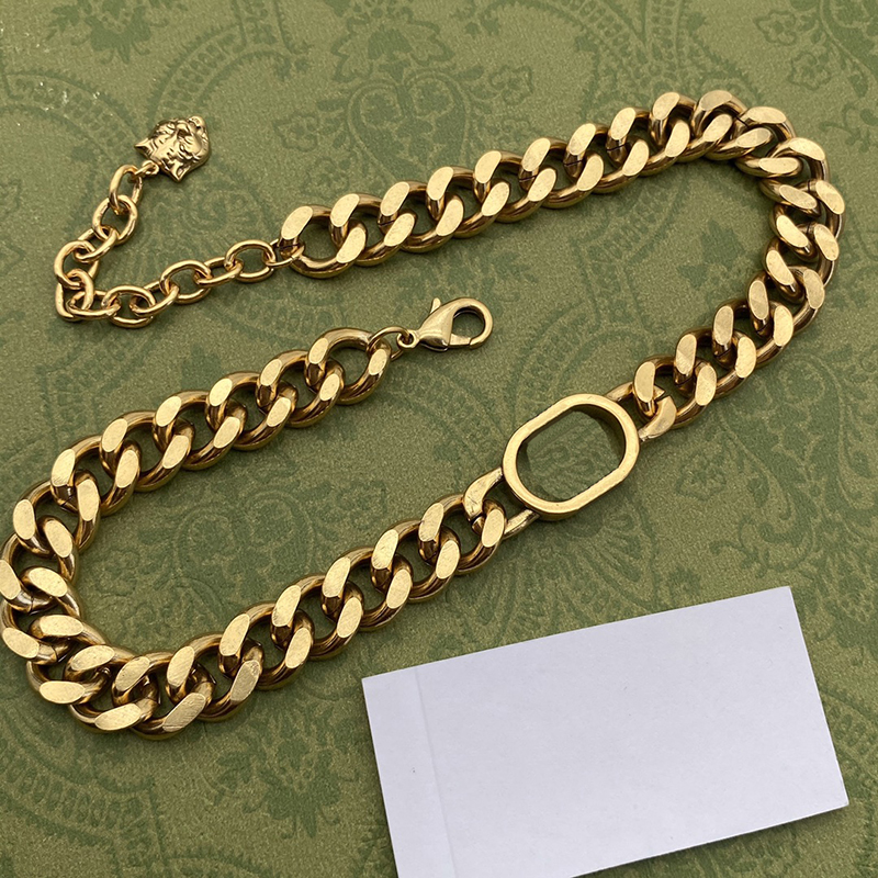 Designer Chain Vintage Necklace Valentines Day Gift Necklaces Hip Hop Chains All Match Temperament Men And Women Couple Necklace D22102003JX
Designer Chain Vintage Necklace Valentines Day Gift Necklaces Hip Hop Chains All Match Temperament Men And Women Couple Necklace D22102003JX