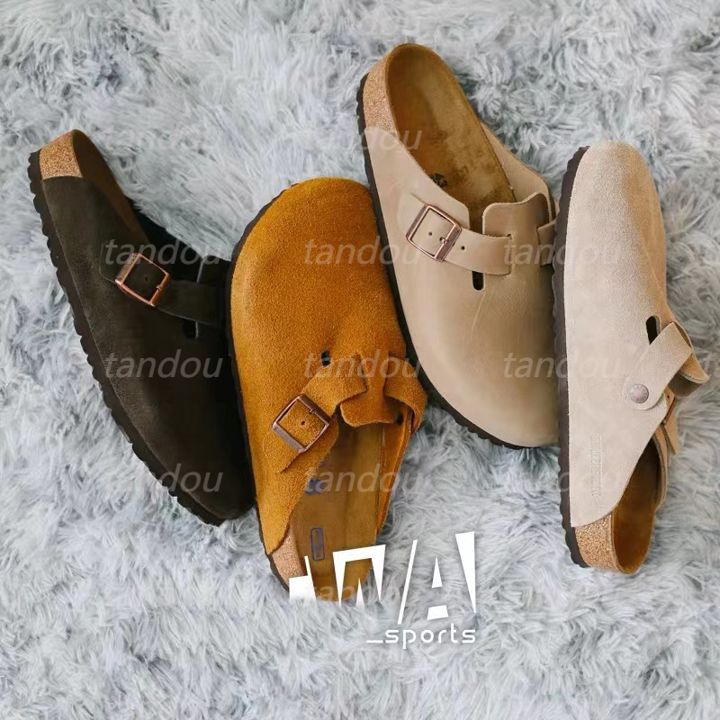 Boston Clogs Slippers Designer Summer Cork Flat Slides New Fashion Sandals Leather Favourite Beach Clog Bag Head Arizona Mayari Sandal Size 36-45, Box
Boston Clogs Slippers Designer Summer Cork Flat Slides New Fashion Sandals Leather Favourite Beach Clog Bag Head Arizona Mayari Sandal Size 36-45, Box