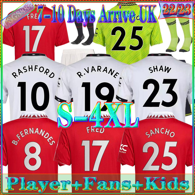 22 23 player Fsan Man UtdS soccer jerseys SANCHO RASHFORD MANS SHAW POGBA 2022 2023 Manchester football shirt fans MARTIAL B. FERNANDES Maillot Foot man kids kits suit
22 23 player Fsan Man UtdS soccer jerseys SANCHO RASHFORD MANS SHAW POGBA 2022 2023 Manchester football shirt fans MARTIAL B. FERNANDES Maillot Foot man kids kits suit