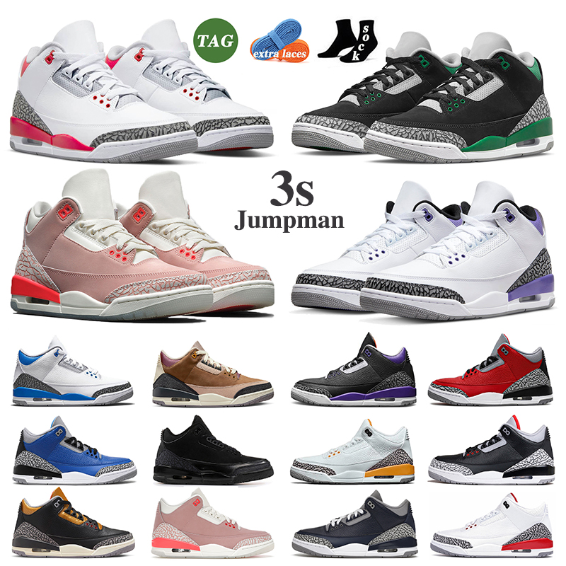 3 3s basketball shoes women men Fire Red Dark Iris Desert Elephant Racer Blue UNC Pine Green Cool Grey Black Cat Cement Rust Pink mens
3 3s basketball shoes women men Fire Red Dark Iris Desert Elephant Racer Blue UNC Pine Green Cool Grey Black Cat Cement Rust Pink mens