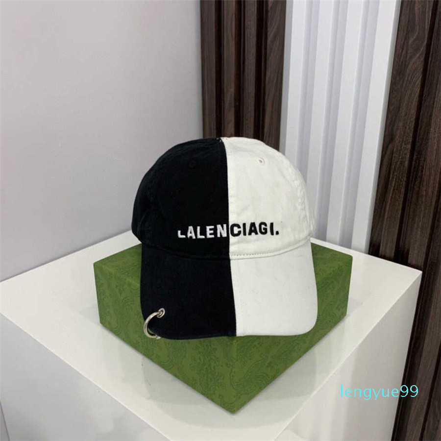 designer ball cap balenciga Paris Personalized Black White Stitched Duck Tongue Soft Top Couple Versatile Men's and Women's Baseball Hat Sun, As shown in figure-adjustable
designer ball cap balenciga Paris Personalized Black White Stitched Duck Tongue Soft Top Couple Versatile Men's and Women's Baseball Hat Sun, As shown in figure-adjustable