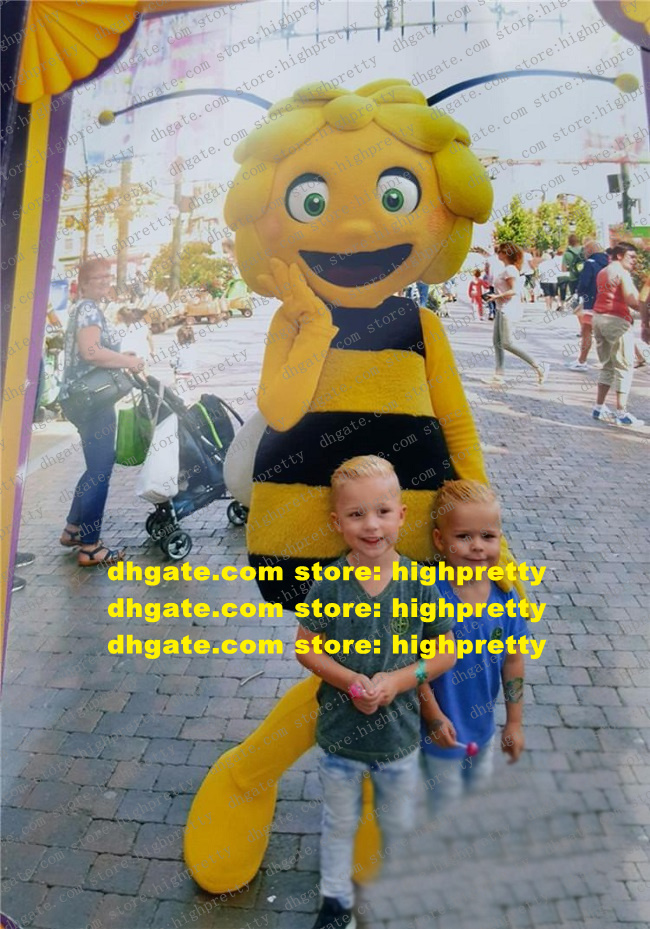 Maya The Bees Bee Honeybee Mascot Costume Adult Cartoon Character Outfit Suit Commemorate Souvenir Garden Fantasia zx750, As in photos
Maya The Bees Bee Honeybee Mascot Costume Adult Cartoon Character Outfit Suit Commemorate Souvenir Garden Fantasia zx750, As in photos