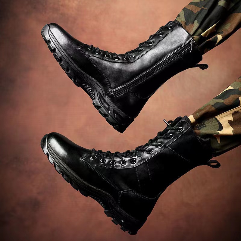 Leather short boots mens outdoor military hunting winter fur warm motorcycle boot long men designer shoes casual black Boots
Leather short boots mens outdoor military hunting winter fur warm motorcycle boot long men designer shoes casual black Boots