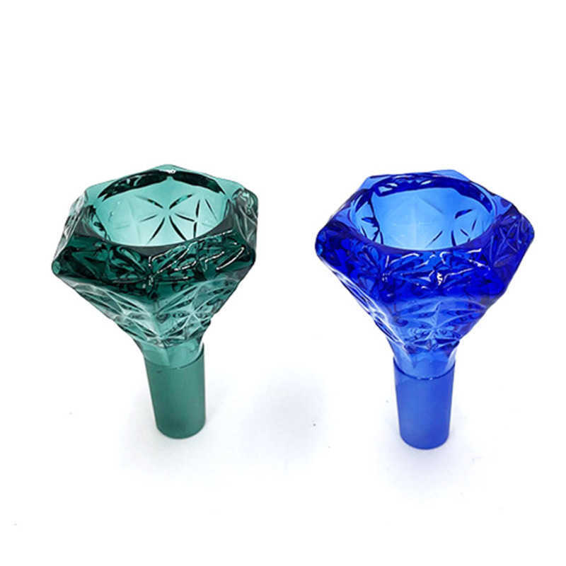DHL or UPS Thick Glass tobacco Bowl Diamond Shape Glass Bong smoking Bowls 14mm 18mm male Joint G Heady Colored bowl for Water Pipes Oil Rigs
DHL or UPS Thick Glass tobacco Bowl Diamond Shape Glass Bong smoking Bowls 14mm 18mm male Joint G Heady Colored bowl for Water Pipes Oil Rigs