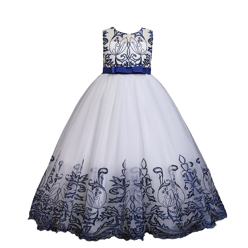 2023 Lace Flower Girl Dresses For Wedding Appliqued Ball Gown Toddler Pageant Gowns Tulle Custom Made First Communion Dress
