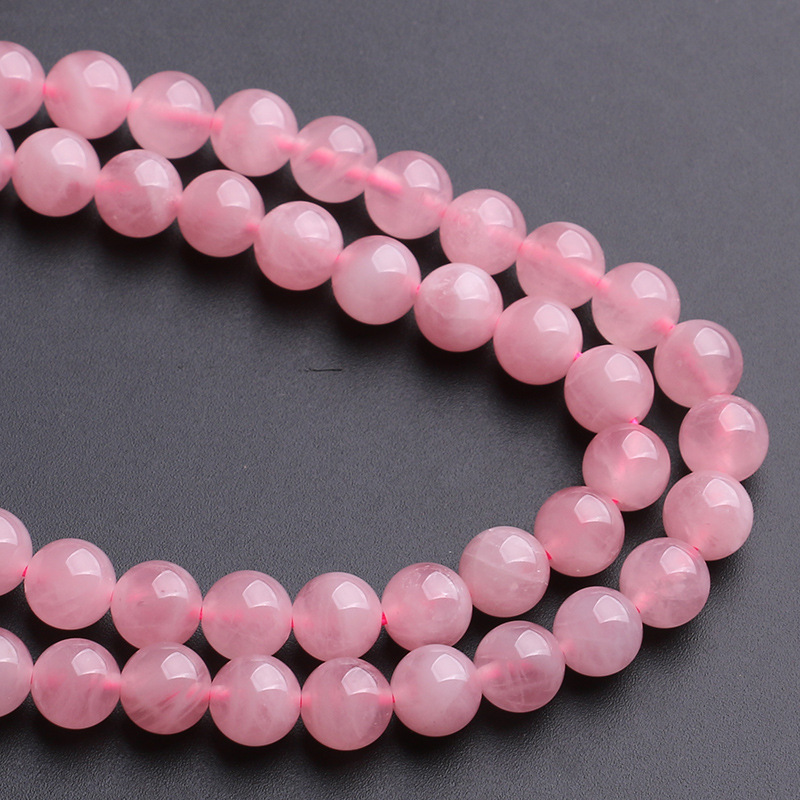 8MM Natural Stone Loose Beads for DIY Jewelry Making Crystal Gemstone Round Energy Healing Stoness Agate/Multicolor DIY Necklace Bracelet Handmade Acc