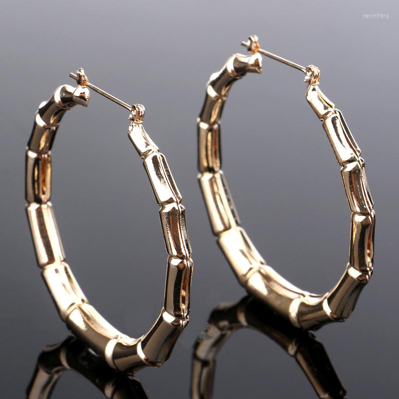 Hoop Earrings Hip Hop Female Bamboo Big Vintage Gold Silver Color Wedding Bride Round For Women
Hoop Earrings Hip Hop Female Bamboo Big Vintage Gold Silver Color Wedding Bride Round For Women