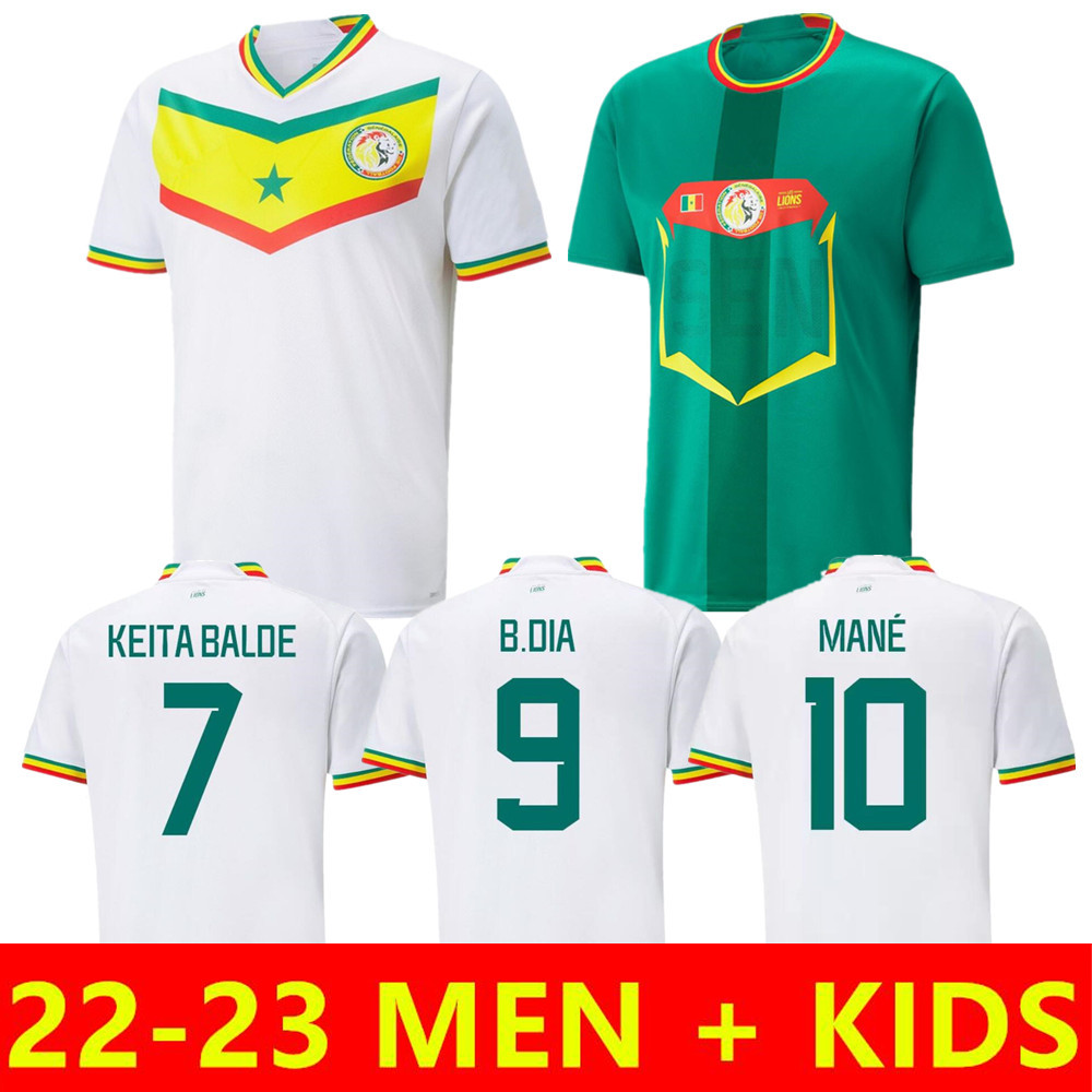 2022 MANE Maillot Senegals soccer jerseys KOULIBALY KOUYATE ISMAILA B.DIA KEITA BALDE jersey player version men kids kit football shirts, 2022 away
2022 MANE Maillot Senegals soccer jerseys KOULIBALY KOUYATE ISMAILA B.DIA KEITA BALDE jersey player version men kids kit football shirts, 2022 away