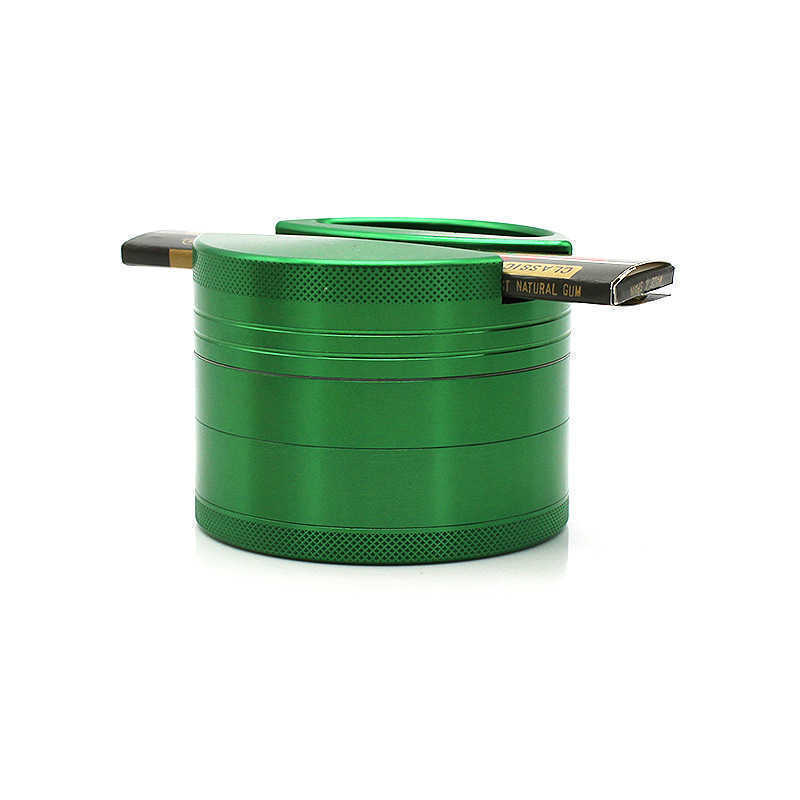 Smoking Accessories Multifunctional cigarette grinders hold cigarette paper shredder Metal smoke grinder 63mm four layers
Smoking Accessories Multifunctional cigarette grinders hold cigarette paper shredder Metal smoke grinder 63mm four layers