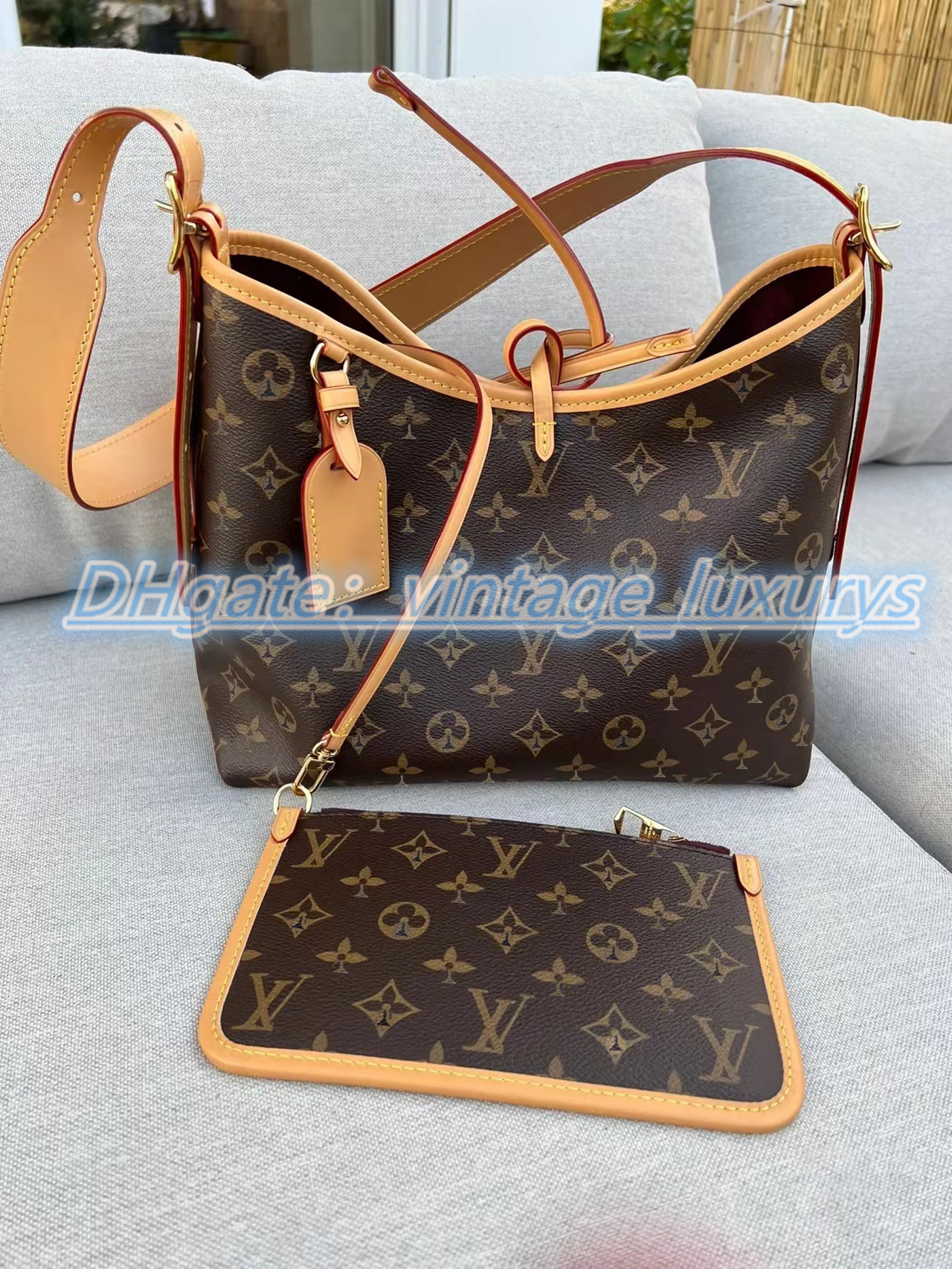 2PCS large tote carryall Shopping Bags High capacity mens womens hot Luxurys Designer leather M46203 M46197 shoulder with small wallet hangbag clutch CrossBody Bag, Mon0gram
2PCS large tote carryall Shopping Bags High capacity mens womens hot Luxurys Designer leather M46203 M46197 shoulder with small wallet hangbag clutch CrossBody Bag, Mon0gram