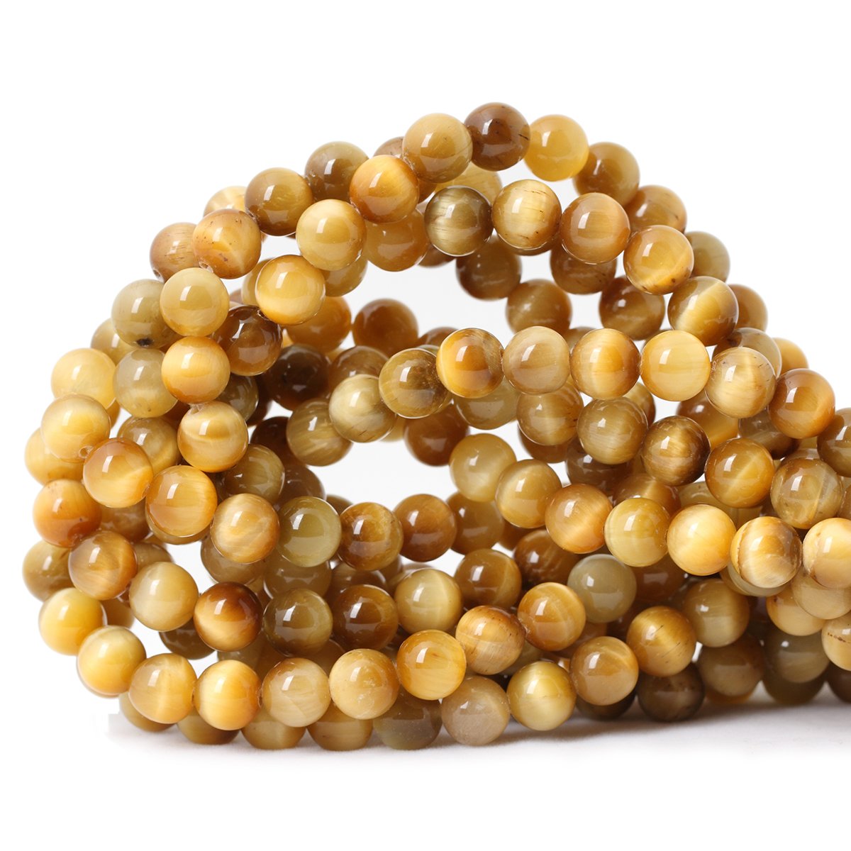 8MM Natural Stone Loose Beads Jewelry Making Crystal Energy Stone Healing Quartz/Aquamarine/Amethyst/Lapis/Tiger/Morgan DIY Necklace Bracelet Accessor