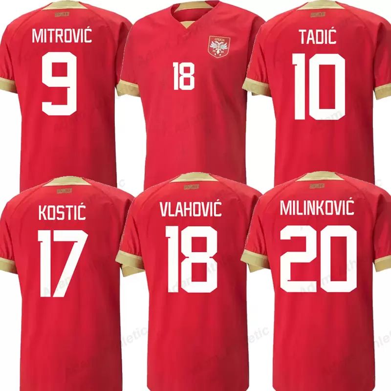 2022 Serbia soccer jerseys World Cup Armenia North Macedonia Vlahovic MILIVOJEVIC MITROVIC Kostic TADIC KOLAROV Men national team Football Shirt uniforms, Saierweiya 22/23 men home
2022 Serbia soccer jerseys World Cup Armenia North Macedonia Vlahovic MILIVOJEVIC MITROVIC Kostic TADIC KOLAROV Men national team Football Shirt uniforms, Saierweiya 22/23 men home