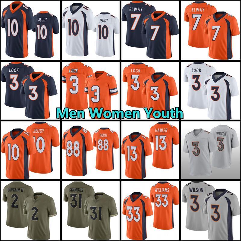 3 Russell Wilson 2 Patrick Surtain II Football jersey 33 Javonte Williams 10 Jerry Jeudy Demaryius Thomas Justin Simmons John Elway Courtland Sutton Bradley Chubb, Men jersey
3 Russell Wilson 2 Patrick Surtain II Football jersey 33 Javonte Williams 10 Jerry Jeudy Demaryius Thomas Justin Simmons John Elway Courtland Sutton Bradley Chubb, Men jersey