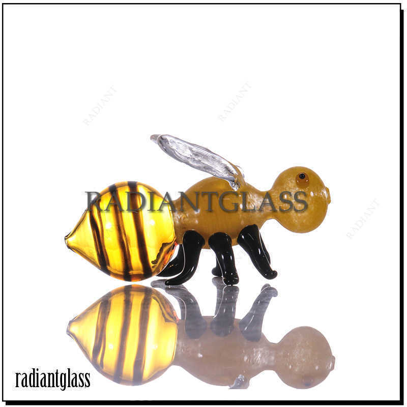 Hand Heady Glass Smoking Pipe Colorful Bee shape Spoon Pipes Handmade for Smoke Tobacco Dry Herb Wholesale
Hand Heady Glass Smoking Pipe Colorful Bee shape Spoon Pipes Handmade for Smoke Tobacco Dry Herb Wholesale