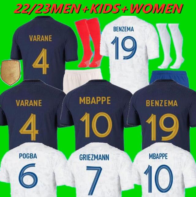 Maillots de football 2022 Soccer Jersey World Cup FRenCh BENZEMA Football shirts MBAPPE GRIEZMANN POGBA maillot foot kit top shirt hommes enfants MEN kids, 22/23
Maillots de football 2022 Soccer Jersey World Cup FRenCh BENZEMA Football shirts MBAPPE GRIEZMANN POGBA maillot foot kit top shirt hommes enfants MEN kids, 22/23