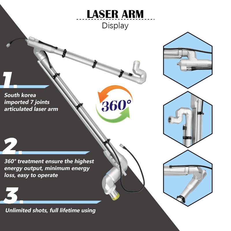Picosecond Laser Acne treatment 1064nm 532nm 755nm q switch Nd Yag laser tattoo pigment removal machine
