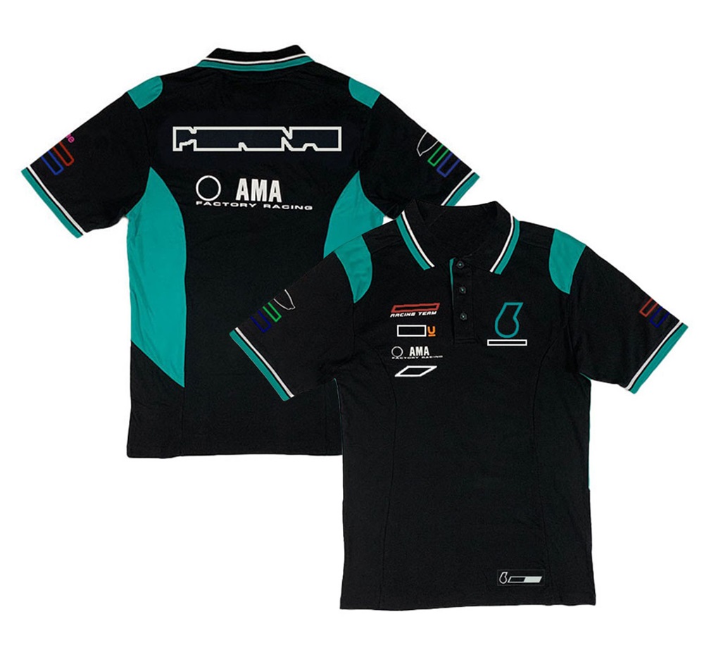 Motorcycle Racing Commemorative T-shirt Off-road Cycling Quick-dry Short Sleeve Motocross Downhill Jersey Summer Men's Polo Shirt free ship