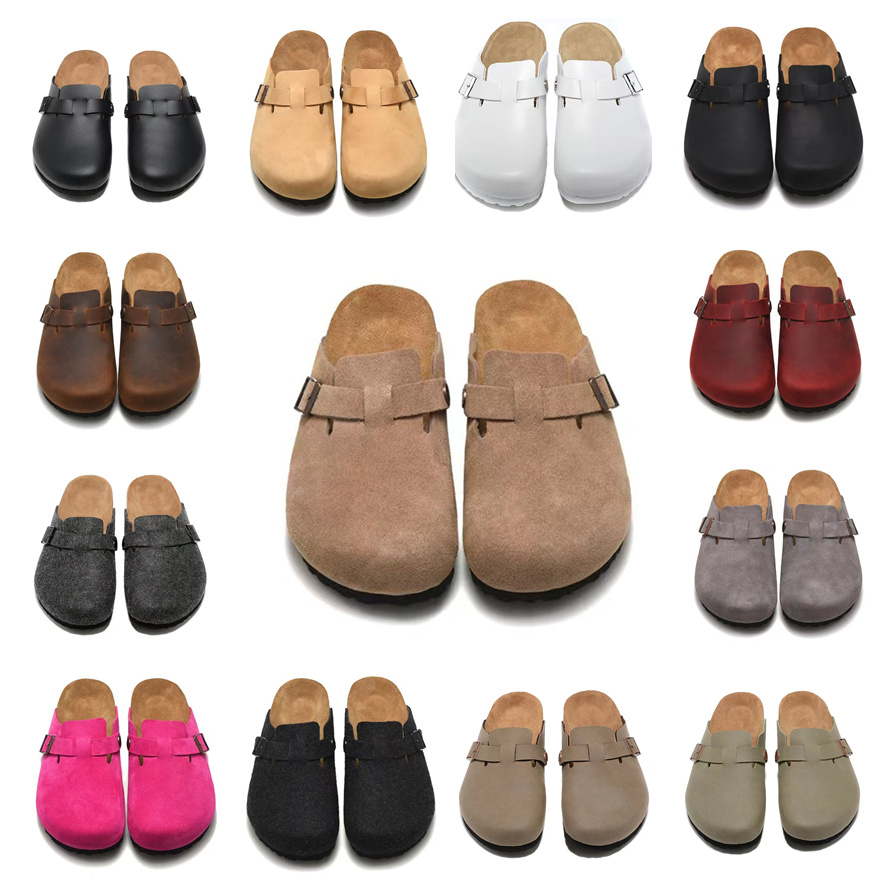 Popular flat slippers Boston birkenshoe men and women cork bag head drag leather summer heel rub color beach shoes couples, No box
Popular flat slippers Boston birkenshoe men and women cork bag head drag leather summer heel rub color beach shoes couples, No box