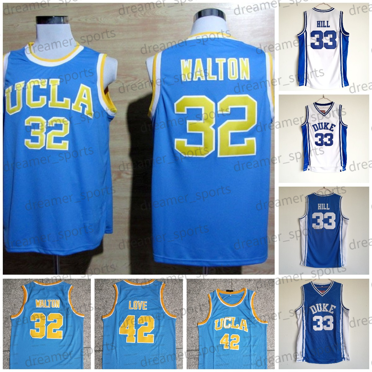 NCAA 33 Grant Hill Basketball Jersey 32 Bill Walton 42 Kevin Love UCLA Bruins Duke Blue University College Jerseys Stitched Mens, Men jersey
NCAA 33 Grant Hill Basketball Jersey 32 Bill Walton 42 Kevin Love UCLA Bruins Duke Blue University College Jerseys Stitched Mens, Men jersey