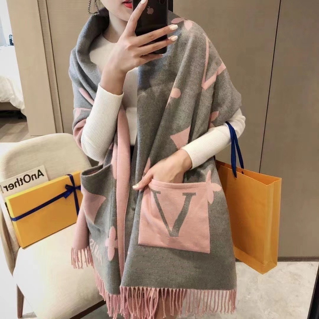 Gradient Scarf Designers Classic Letter Long Shawl Women Soft Silk Wool Cashmere Scarves with High Qualtiy
Gradient Scarf Designers Classic Letter Long Shawl Women Soft Silk Wool Cashmere Scarves with High Qualtiy