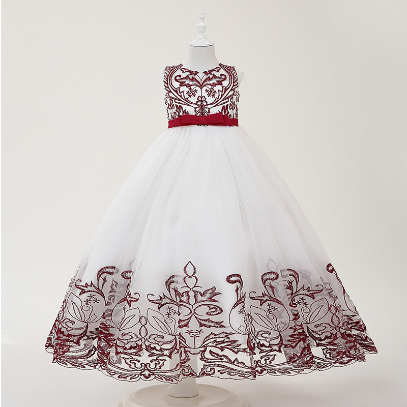 2023 Lace Flower Girl Dresses For Wedding Appliqued Ball Gown Toddler Pageant Gowns Tulle Custom Made First Communion Dress
