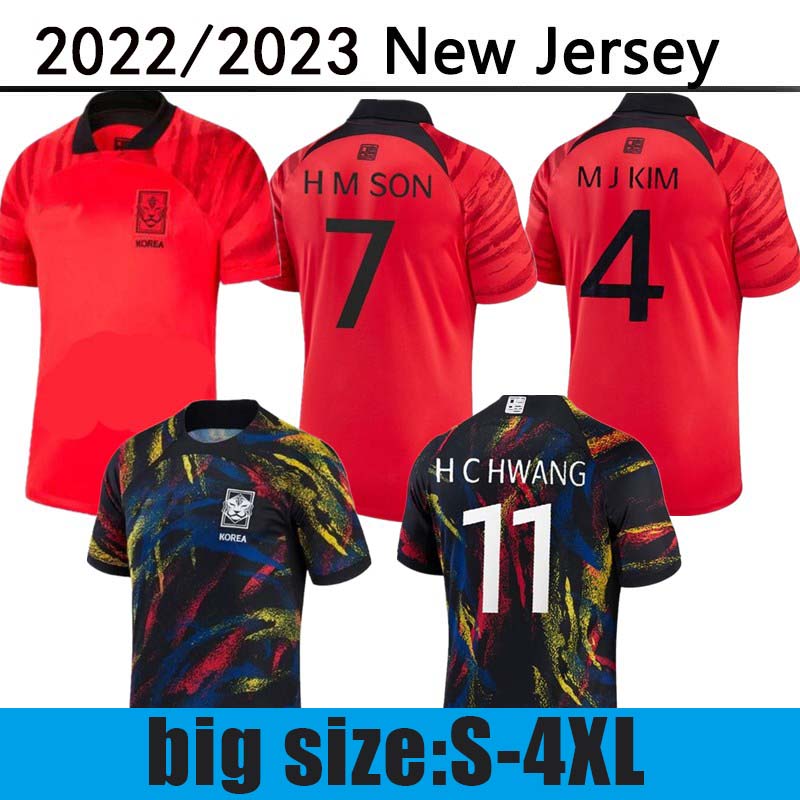 2022 South Korea soccer jerseys home RED away SON HWANG KIM JEONG SUNG LEE KWON 2023 MAILLOTS FOOTBALL SHIRTS 22 23 national team adult kits top thailand S-4XL
2022 South Korea soccer jerseys home RED away SON HWANG KIM JEONG SUNG LEE KWON 2023 MAILLOTS FOOTBALL SHIRTS 22 23 national team adult kits top thailand S-4XL