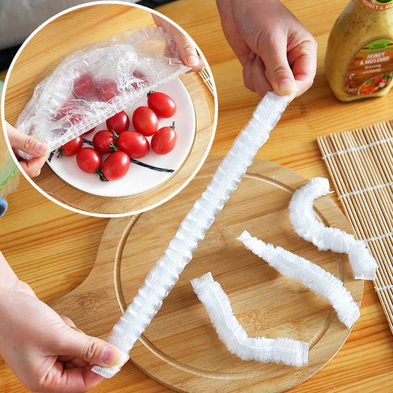 50/100pcs Disposable Food Cover Plastic Bag Wrap Reusable Food Storage Organization Fruit Fresh Keeping Lids Kitchen Accessories
50/100pcs Disposable Food Cover Plastic Bag Wrap Reusable Food Storage Organization Fruit Fresh Keeping Lids Kitchen Accessories