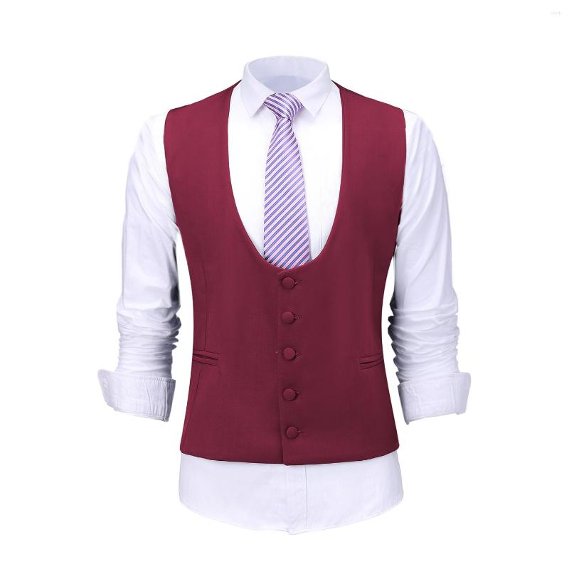 Men's Vests Casual Men's Burgundy Vest Jacket Slim Fit Prom Purple Blazer Green Suits Waistcoat For Wedding Man Grooms, Black
Men's Vests Casual Men's Burgundy Vest Jacket Slim Fit Prom Purple Blazer Green Suits Waistcoat For Wedding Man Grooms, Black