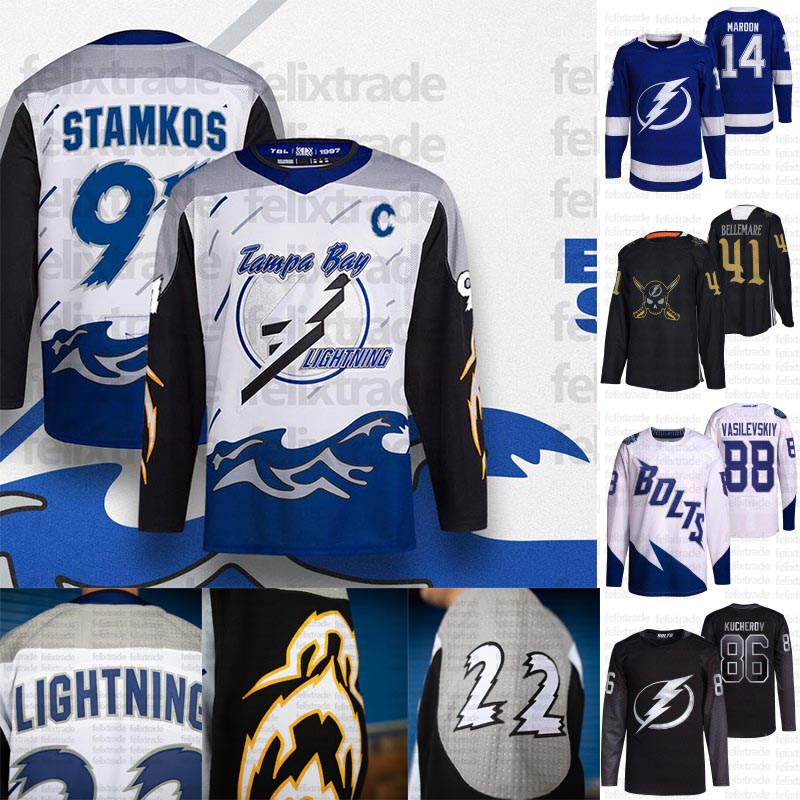 Steven Stamkos 2023 Reverse Retro jersey Andrei Vasilevskiy Lightning Victor Hedman Mikhail Sergachev Callan Foote Ross Colton Nikita Kucherov Brayden Point, Mens s-xxxl
Steven Stamkos 2023 Reverse Retro jersey Andrei Vasilevskiy Lightning Victor Hedman Mikhail Sergachev Callan Foote Ross Colton Nikita Kucherov Brayden Point, Mens s-xxxl