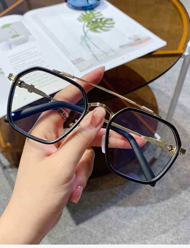 Fashion Women Polygon Anti Blue Light Clear Metals Frame Special Optical Mirror Men Spectacular Glass FemininoCVSQ
Fashion Women Polygon Anti Blue Light Clear Metals Frame Special Optical Mirror Men Spectacular Glass FemininoCVSQ