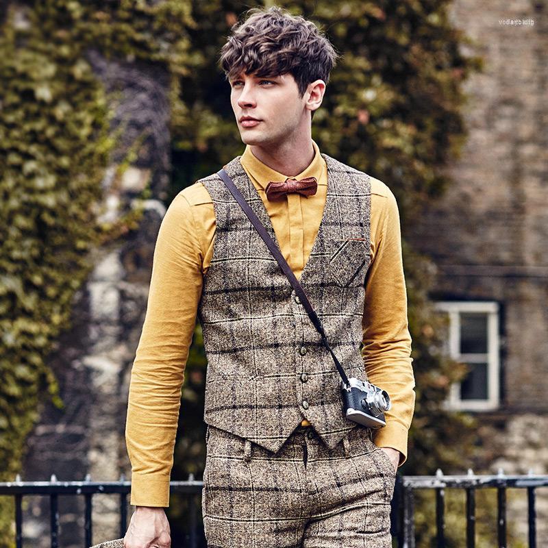 Men' Vests Men' Brand Men Clothing 2022Autumn Winter Colors Plaid Patchwork Slim Fit Suit Vest Waistcoat Mens Classic Formal Wedding, Coffee plaid
Men' Vests Men' Brand Men Clothing 2022Autumn Winter Colors Plaid Patchwork Slim Fit Suit Vest Waistcoat Mens Classic Formal Wedding, Coffee plaid