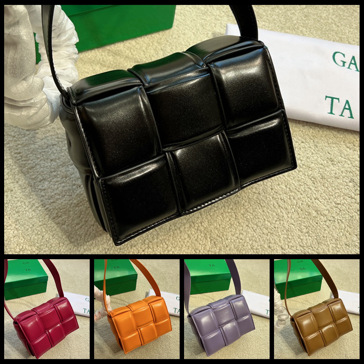 5A Designer Bag Luxury Brand Purse Shoulder Handbag Woman Bags Crossbody Messager Cosmetic Purses by topshoe99 S228 07, # dustbag
5A Designer Bag Luxury Brand Purse Shoulder Handbag Woman Bags Crossbody Messager Cosmetic Purses by topshoe99 S228 07, # dustbag