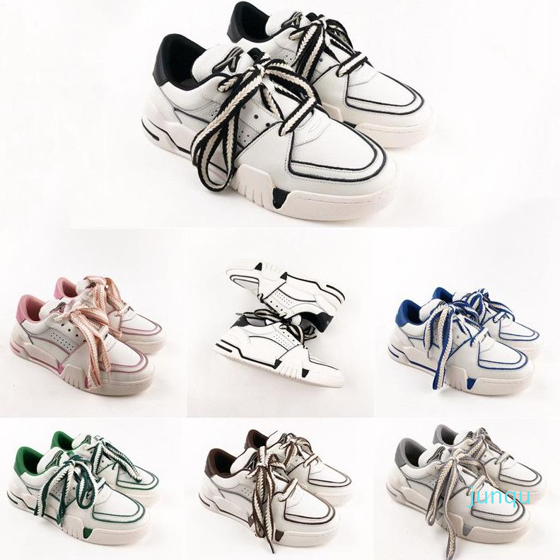Top Sneaker Casual Shoes Running Shoes Designer Men Womens Coaching Training Couple Color Contrast Skateboard Toe Layer Cowhide Rubber Ventilation Sneakers 77
Top Sneaker Casual Shoes Running Shoes Designer Men Womens Coaching Training Couple Color Contrast Skateboard Toe Layer Cowhide Rubber Ventilation Sneakers 77