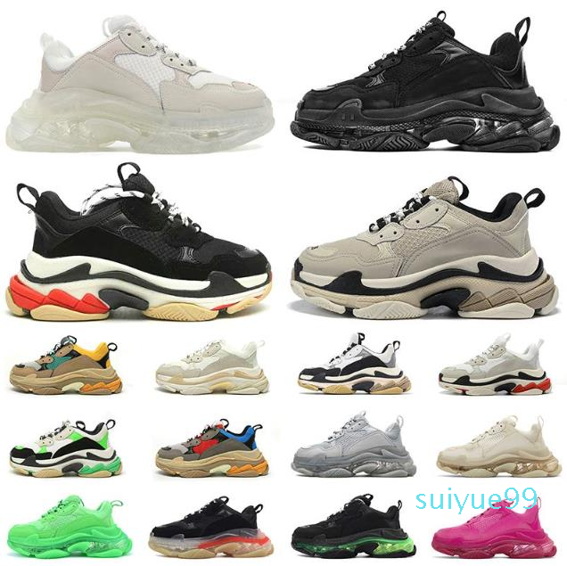 Designer Triple S Casual Shoes Men Women Luxury Sneakers Black White Beige Teal Blue Bred Pink Outdoor Mens Platform Trainers, #1 36-45
Designer Triple S Casual Shoes Men Women Luxury Sneakers Black White Beige Teal Blue Bred Pink Outdoor Mens Platform Trainers, #1 36-45