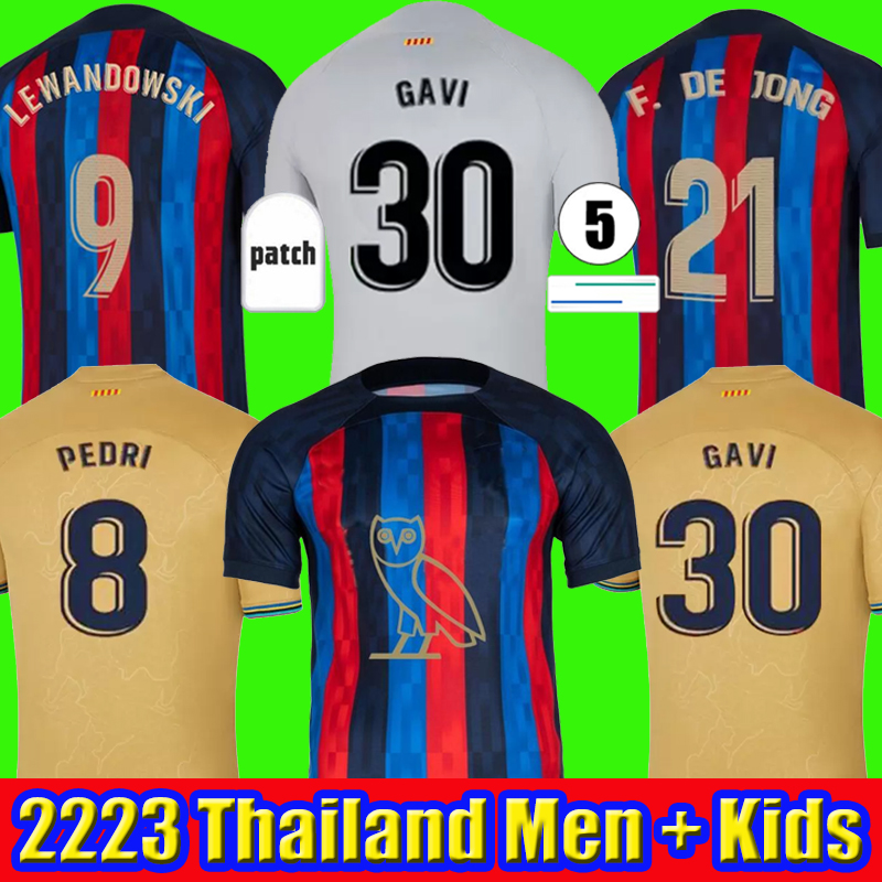 LEWANDOWSKI soccer jersey 22 23 ANSU FATI BARCELONAS PEDRI GAVI FERRAN RAPHINHA 2022 2023 F. DE JONG DEST DEMBELE Camisetas football shirt men kids kit third equipment, 2223 third
LEWANDOWSKI soccer jersey 22 23 ANSU FATI BARCELONAS PEDRI GAVI FERRAN RAPHINHA 2022 2023 F. DE JONG DEST DEMBELE Camisetas football shirt men kids kit third equipment, 2223 third