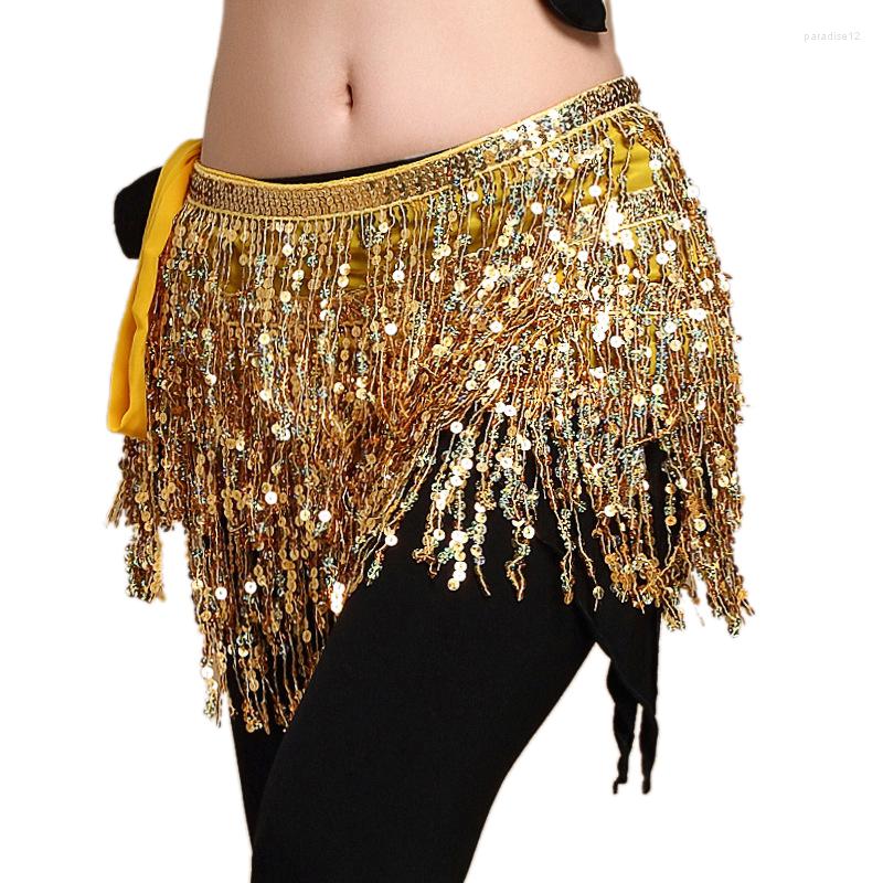 Stage Wear Women Belly Dance Sequins Tassel Hip Scarf Performance Dancing Multicolor Sequin Fringes Waist Belt 15 Colours, Black
Stage Wear Women Belly Dance Sequins Tassel Hip Scarf Performance Dancing Multicolor Sequin Fringes Waist Belt 15 Colours, Black