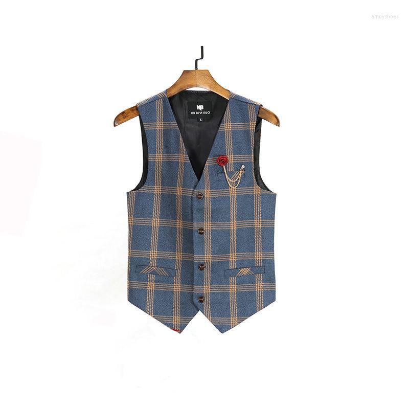 Men's Vests Men's British Gentleman Retro Suit V Neck Lattice Vest Korean Version For Casual Slim Wedding Waistcoat Mens Clothing, Blue
Men's Vests Men's British Gentleman Retro Suit V Neck Lattice Vest Korean Version For Casual Slim Wedding Waistcoat Mens Clothing, Blue