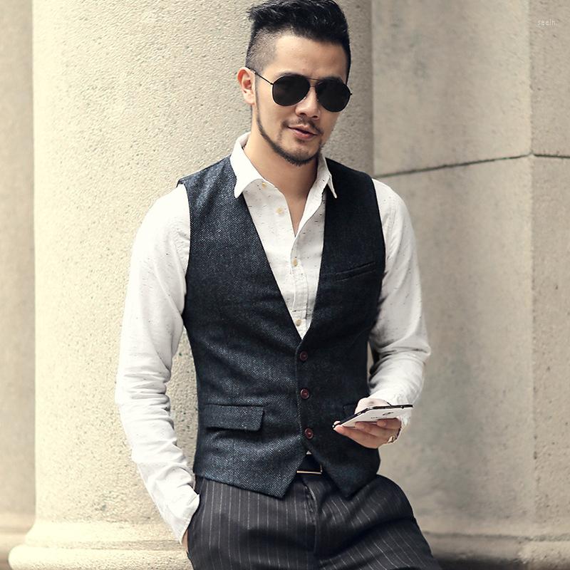 Men's Vests Men's Vest Army Green Slim Fit V Neck Casual Waistcoat Suit Herringbone Tweed Wool Tuxedo For Wedding, Black
Men's Vests Men's Vest Army Green Slim Fit V Neck Casual Waistcoat Suit Herringbone Tweed Wool Tuxedo For Wedding, Black