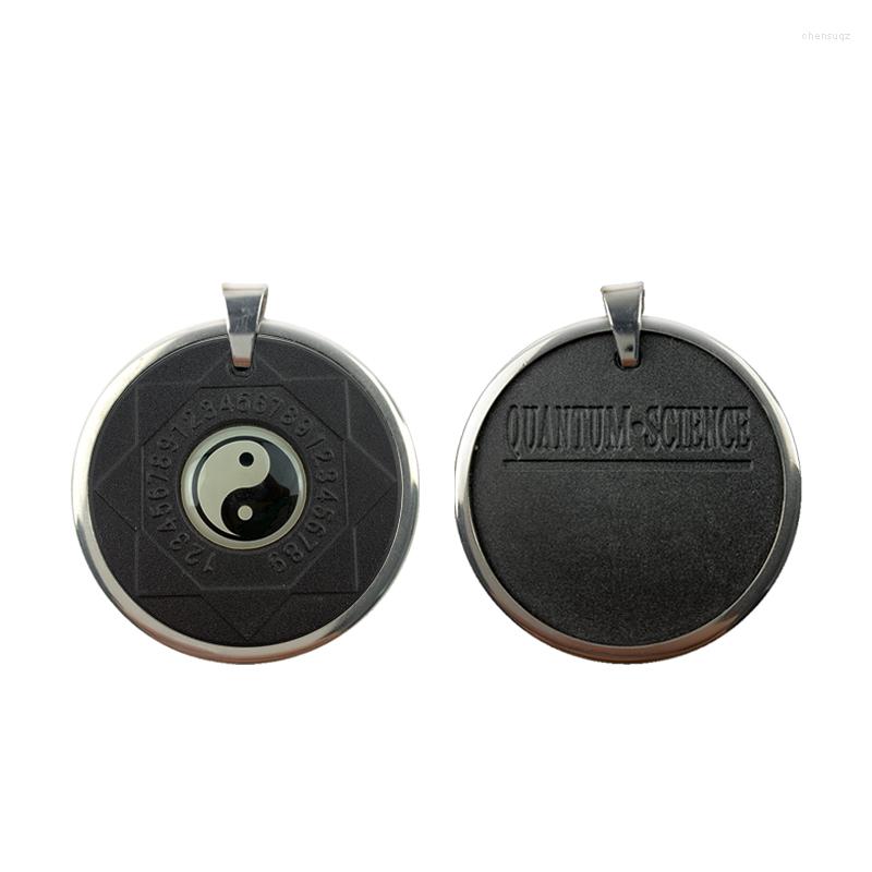 Pendant Necklaces Tai Chi Yin Yang Scalar Quantum Energy Spiritual Necklace- Health Care EMF Protection Stainless Steel Men Women Patch
Pendant Necklaces Tai Chi Yin Yang Scalar Quantum Energy Spiritual Necklace- Health Care EMF Protection Stainless Steel Men Women Patch