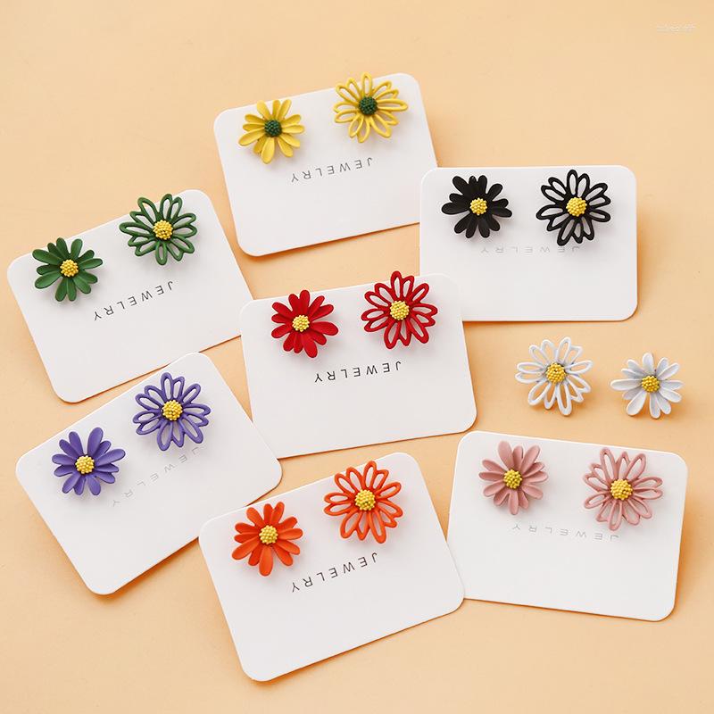 Stud Earrings Meetvii Korean Style Cute Small Daisy Flower For Women Fashion Sweet Asymmetry Brincos Wholesale Jewelry
Stud Earrings Meetvii Korean Style Cute Small Daisy Flower For Women Fashion Sweet Asymmetry Brincos Wholesale Jewelry